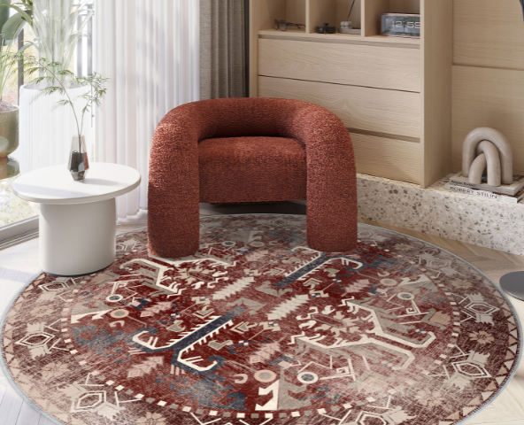 100x100 round rugs add a touch of elegance to any room.