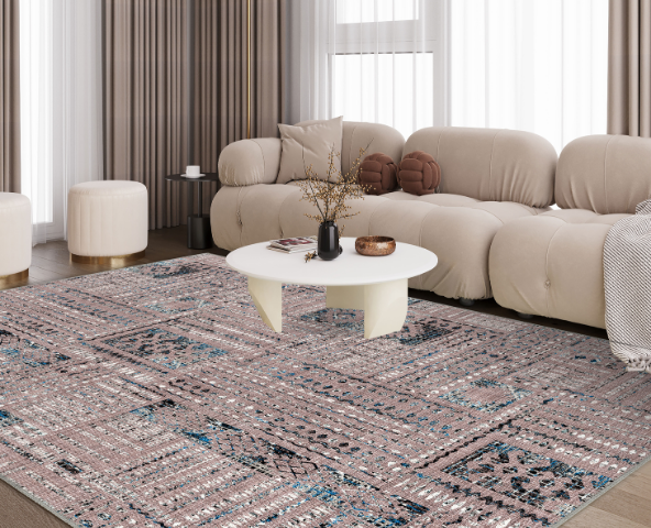 260x260 rugs are perfect for large rooms, offering balanced coverage