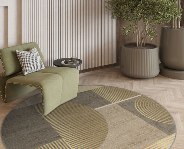 80x80 round rugs are perfect for small spaces, adding a stylish touch to corners or entryways.