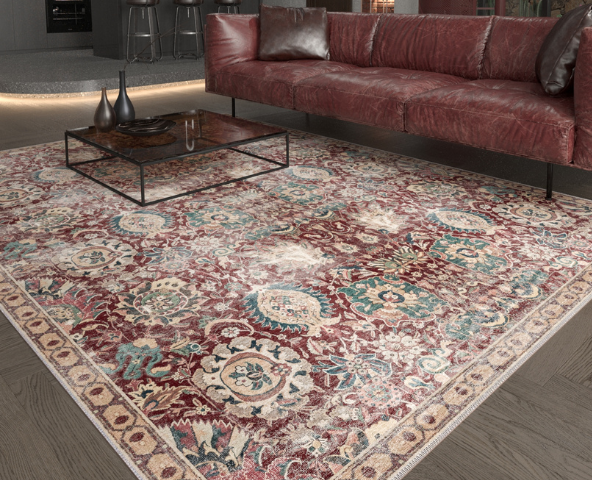 Traditional rugs offer timeless elegance with classic patterns