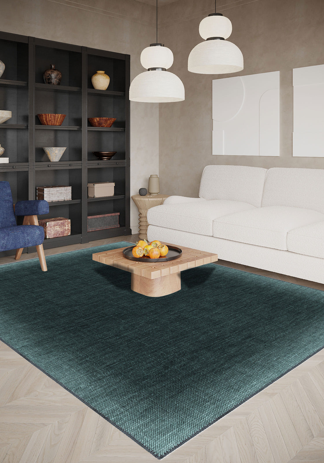 Madison Green Ombre Rug