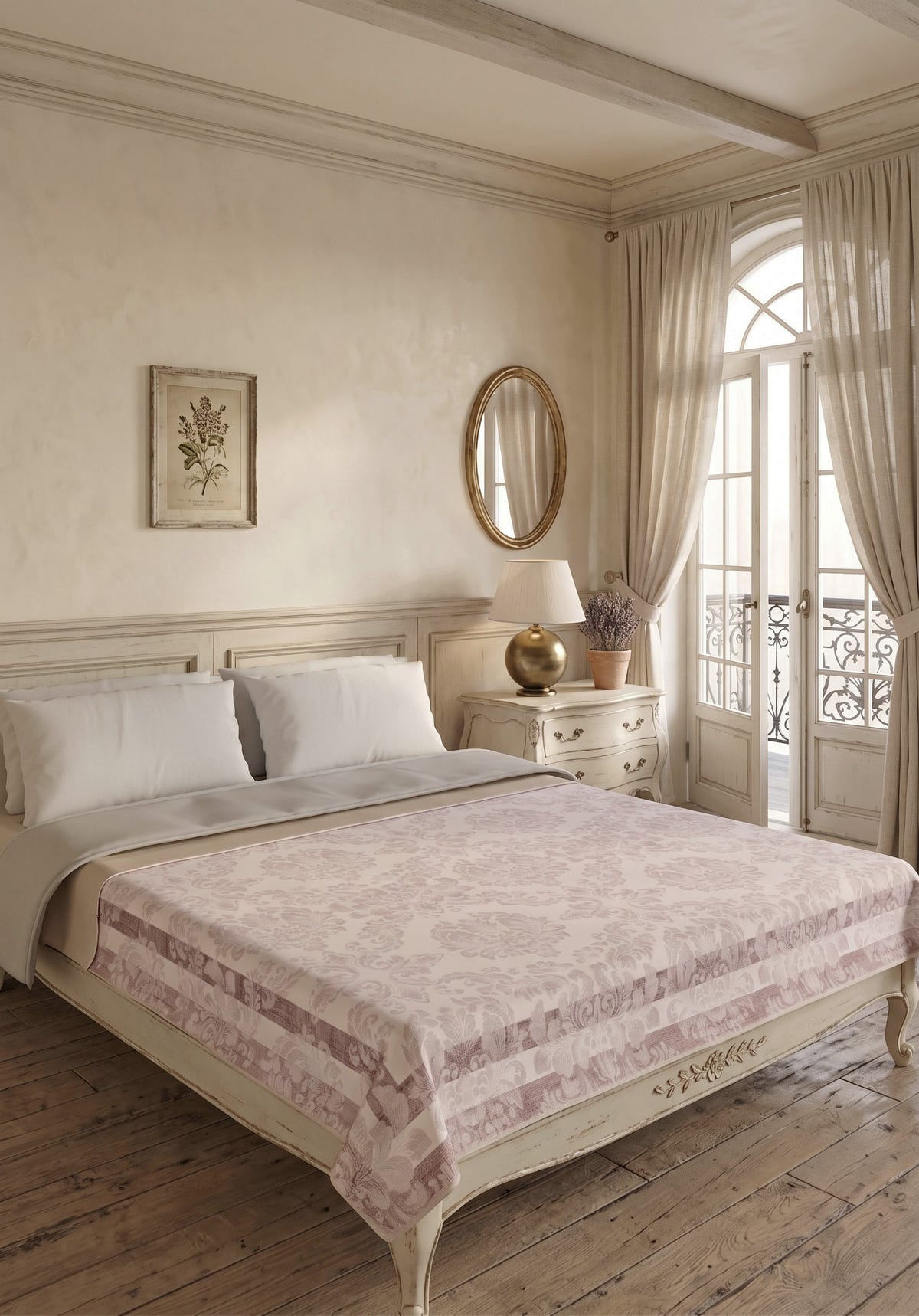 Liliane Pink Blanket