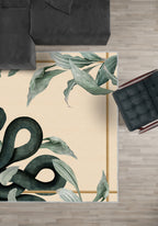 Serpent Washable Snake Rug