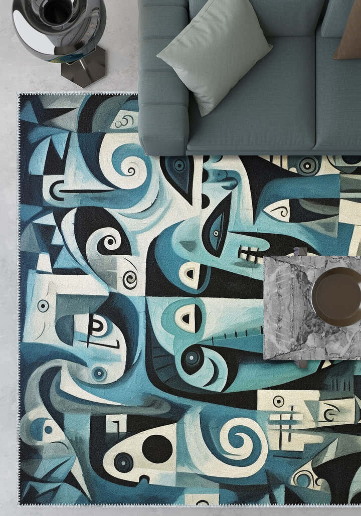Bralon Washable Modern Rug