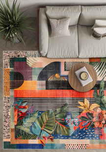 Amias Colourful Floral Rug