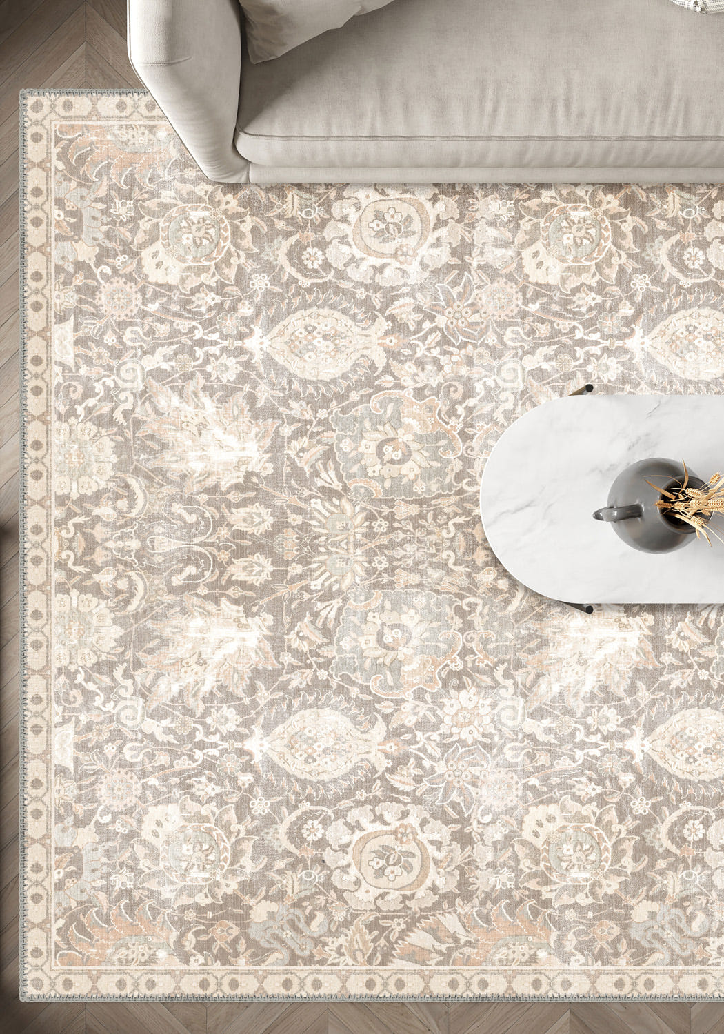 Artemis Cream Turkish Rug