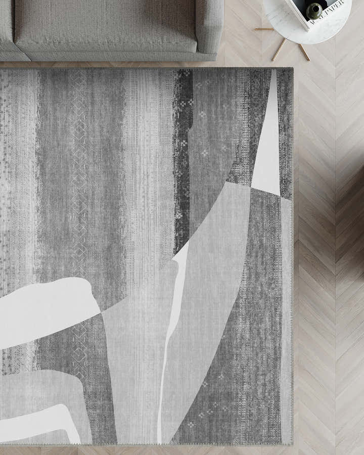 Dax Grey Art Deco Rug