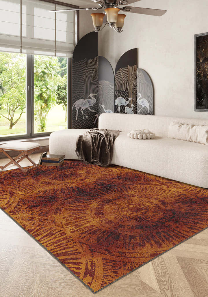 Darielle Brown Boho Rug