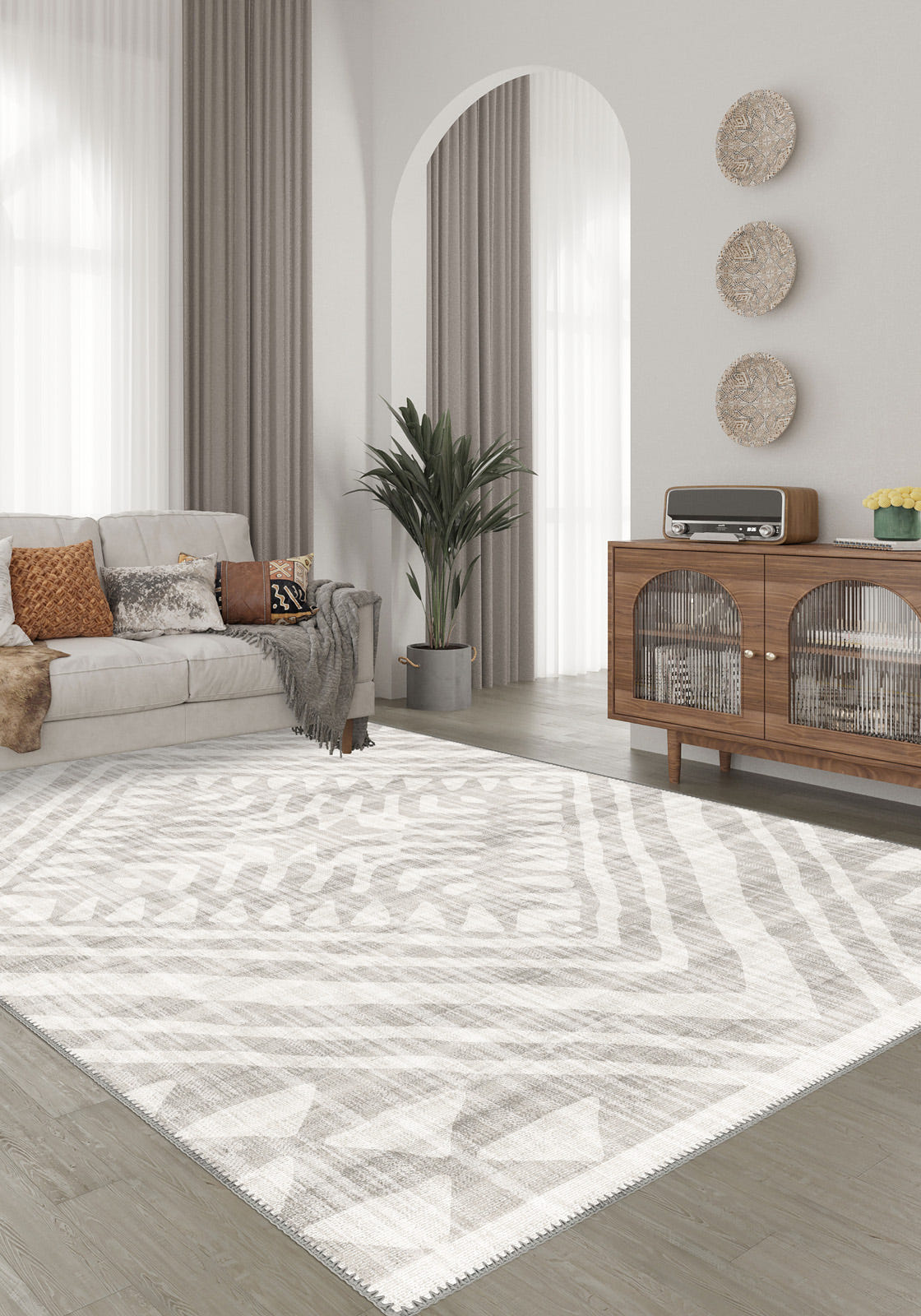 Percy Boho Washable Rug