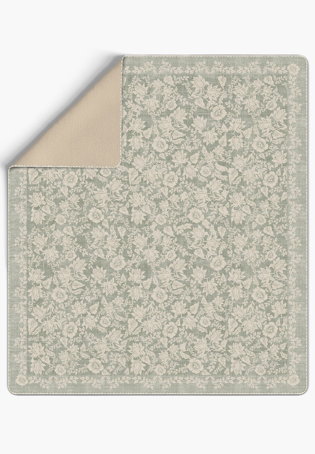 Minora Sage Green Blanket