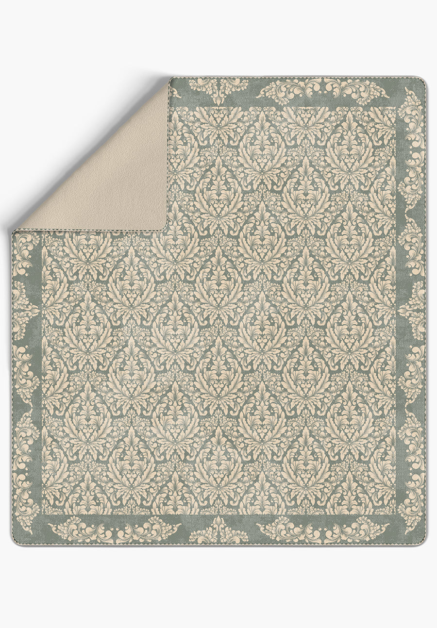 Odessa Sage Green Throw Blanket