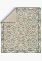 Odessa Sage Green Throw Blanket
