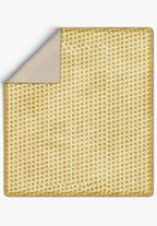 Perrin Polka Dot Yellow Blanket