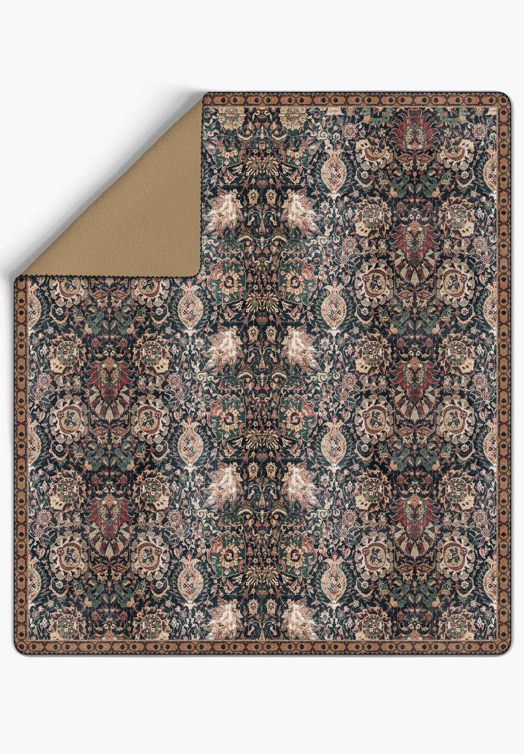 Artemis Teal Blanket Bedspread