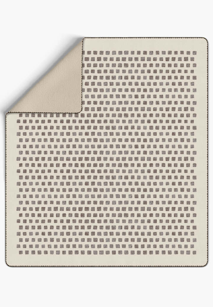 Thalia Beige Blanket Throw