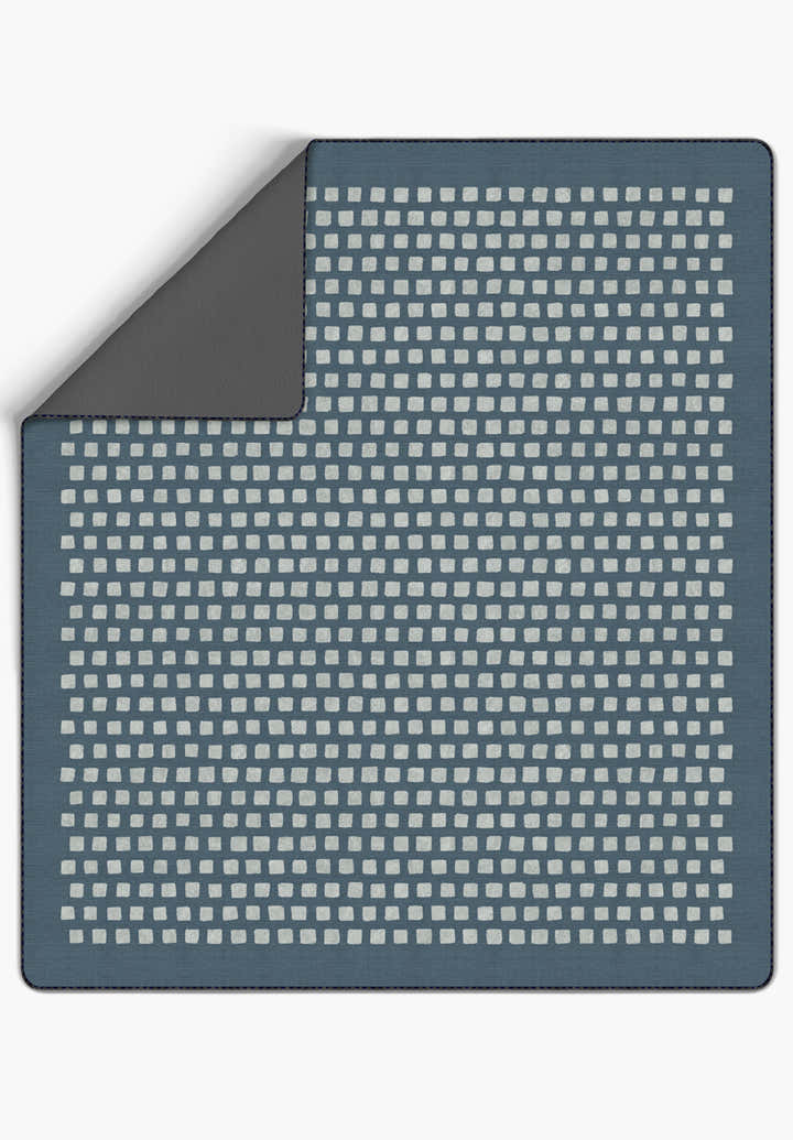 Thalia Teal Blanket