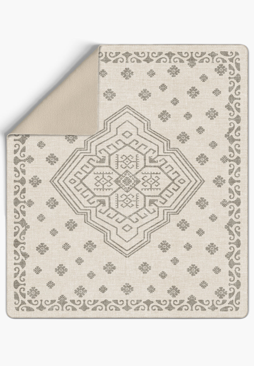 Selma Cream Boho Blanket
