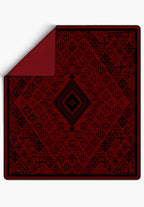 Iralon Red Aztec Blanket