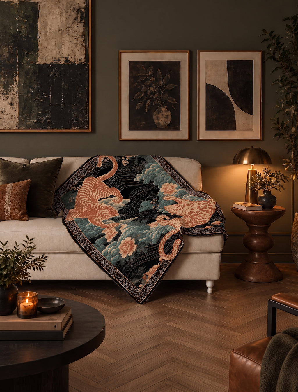 Akira Tiger Blanket