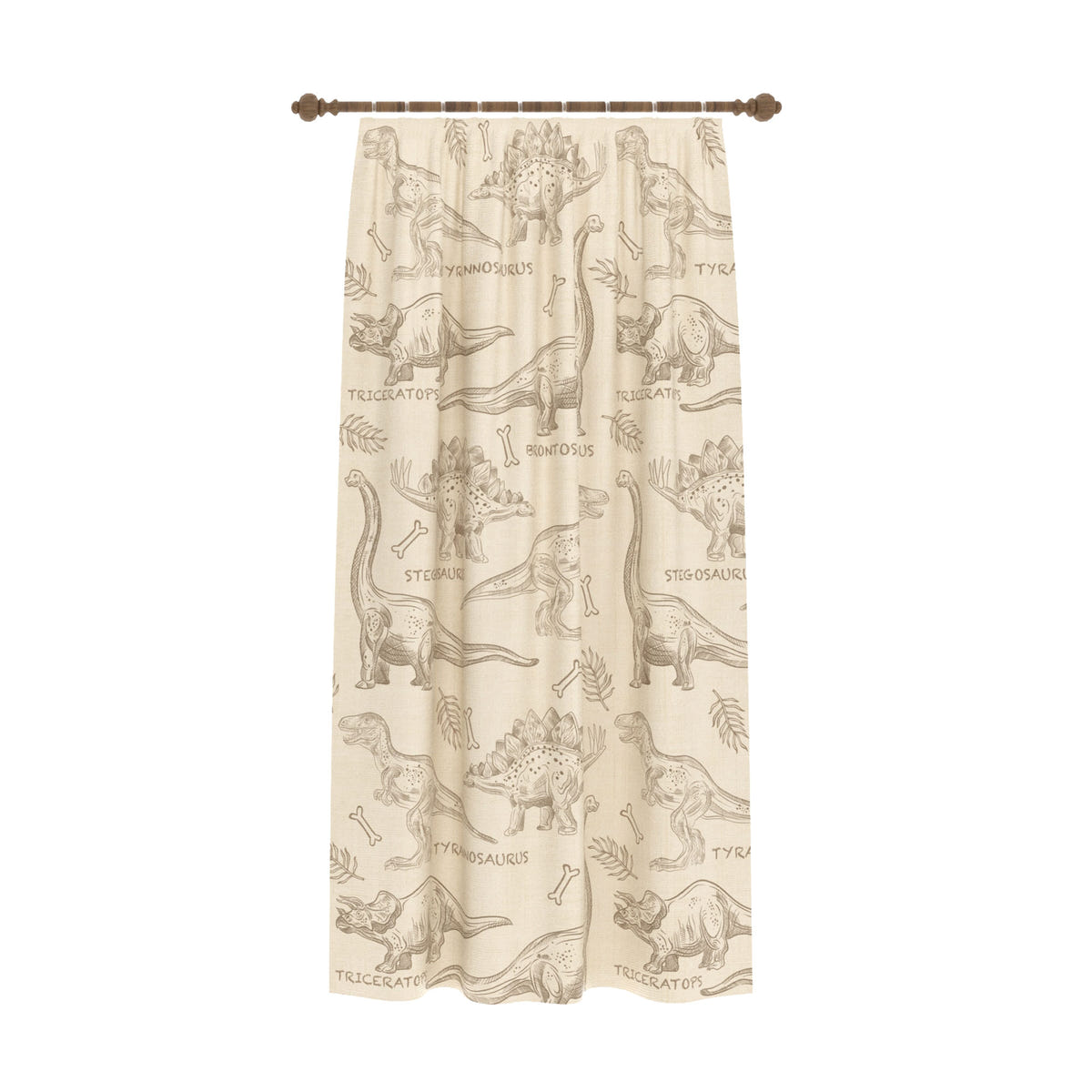 Daxon Kids Dinosaur Curtain