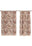 Tavira Terracotta Paisley Curtain