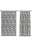 Thalassa Blue Beige Curtain