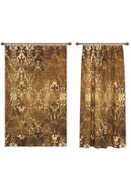 Lily Bronze Vintage Curtain