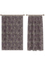 Elena Purple Paisley Curtain