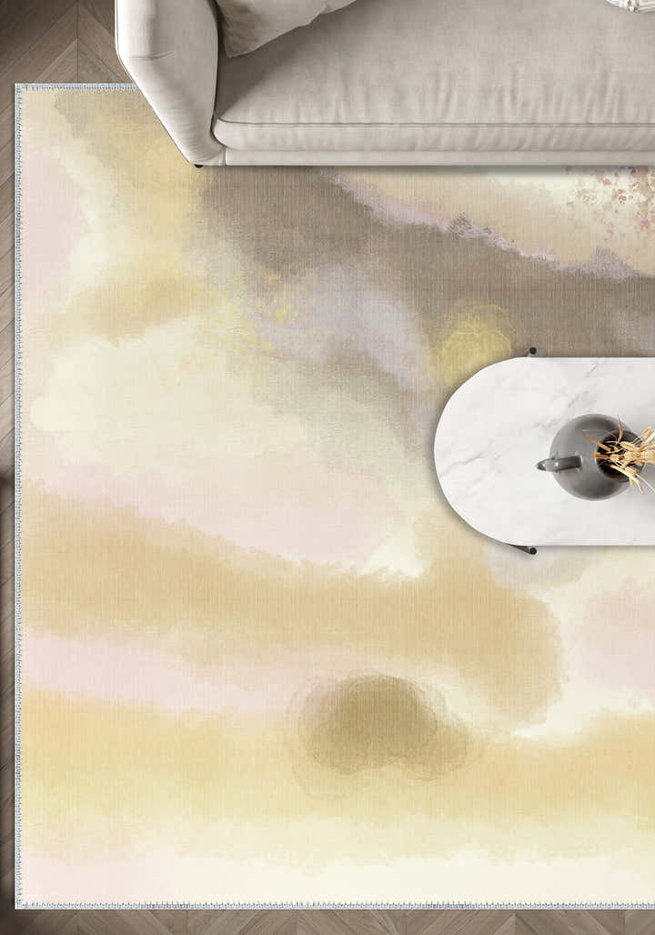 Icarus Abstract Cream Rug