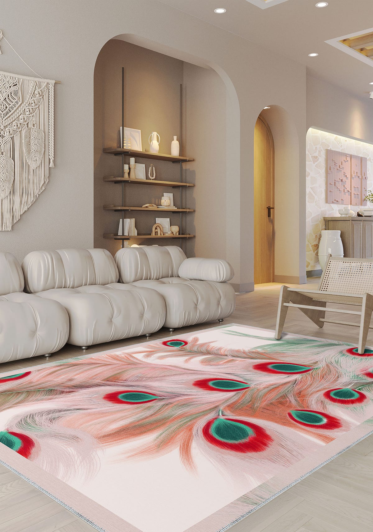 Rydian Peacock Rug