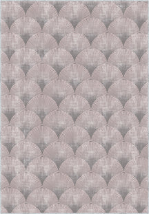 Addison Light Pink Art Deco Rug