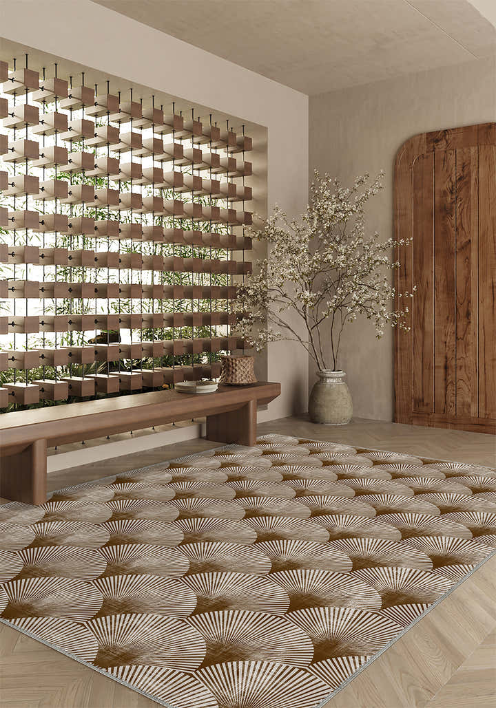 Addison Modern Brown Rug