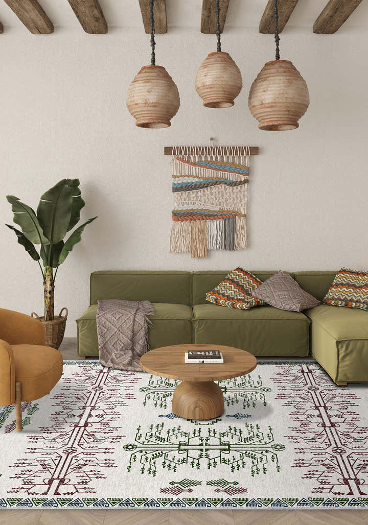 Tigris Tree of Life Turkish Kilim Rug