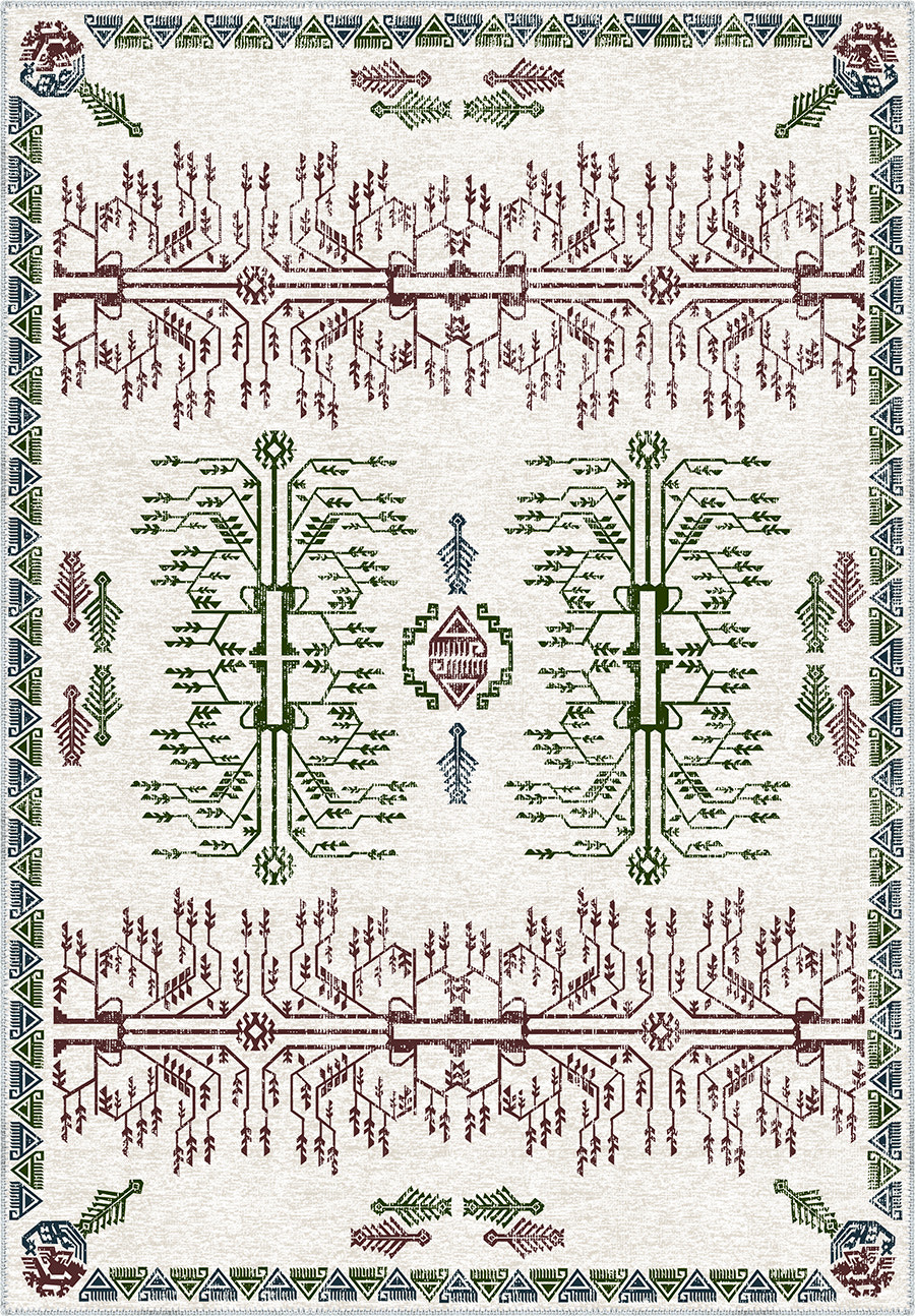 Tigris Tree of Life Turkish Kilim Rug