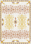 Tigris Yellow and Orange Turkish Rug