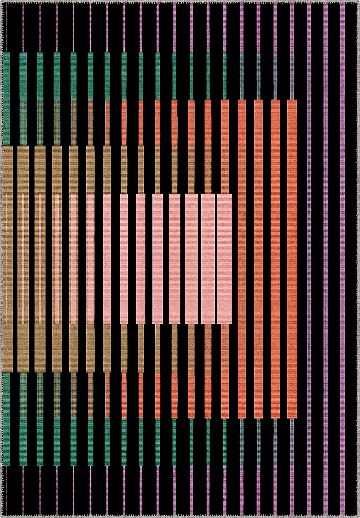 August Colourful Geometric Rug
