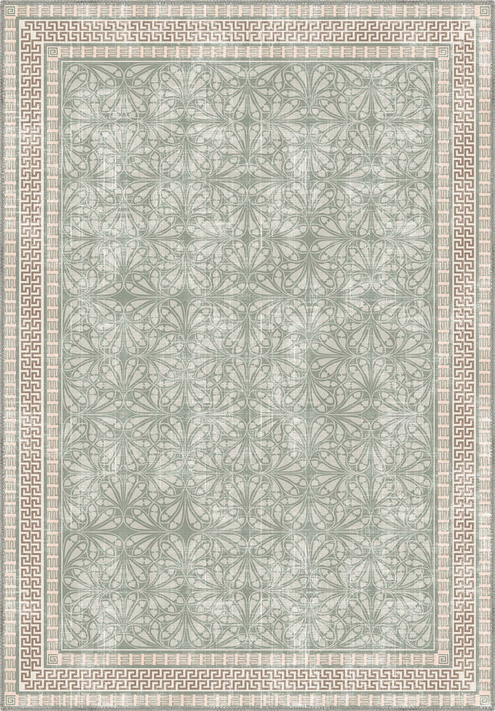 Alexis Modern Bordered Washable Rug