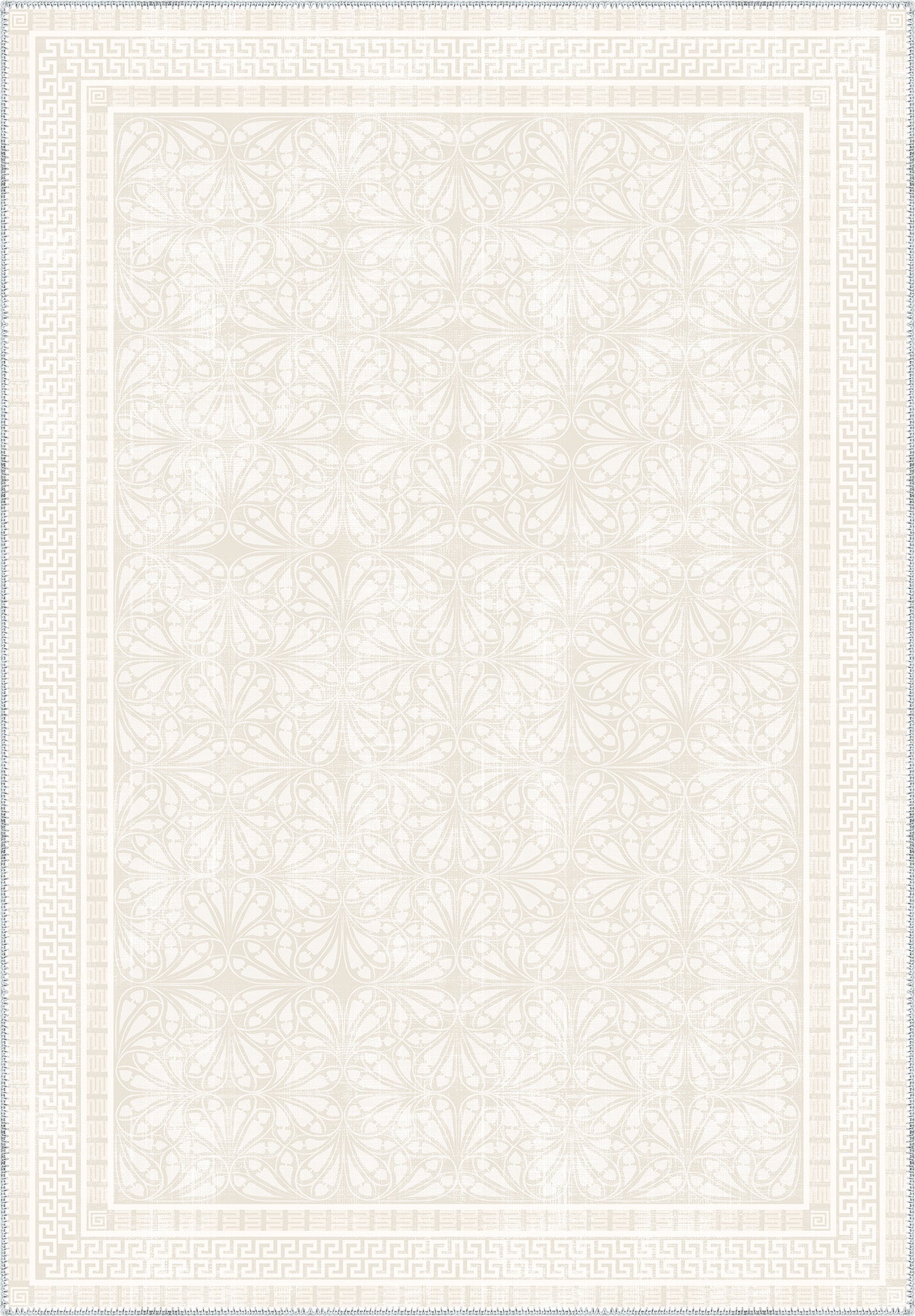 Alexis Bordered Cream Rug