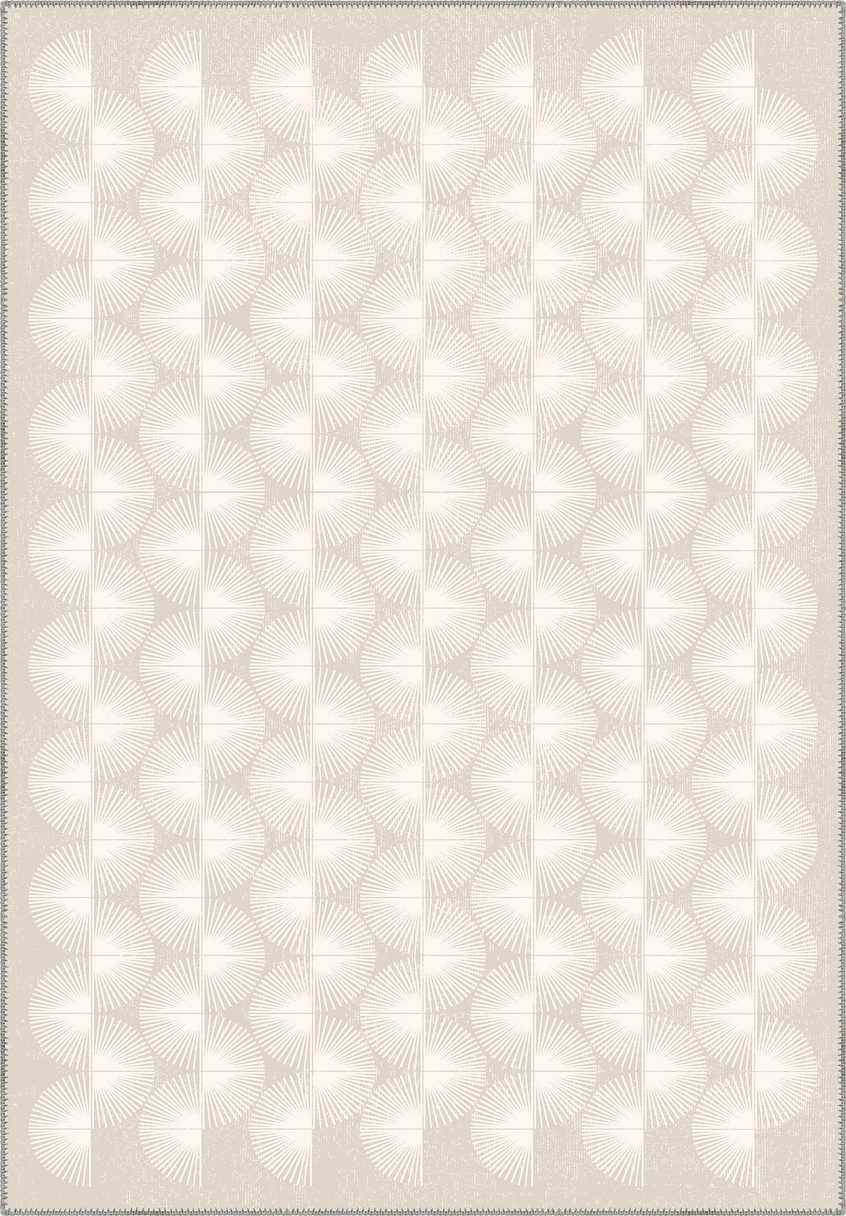 Elysandra Cream Art Deco Rug