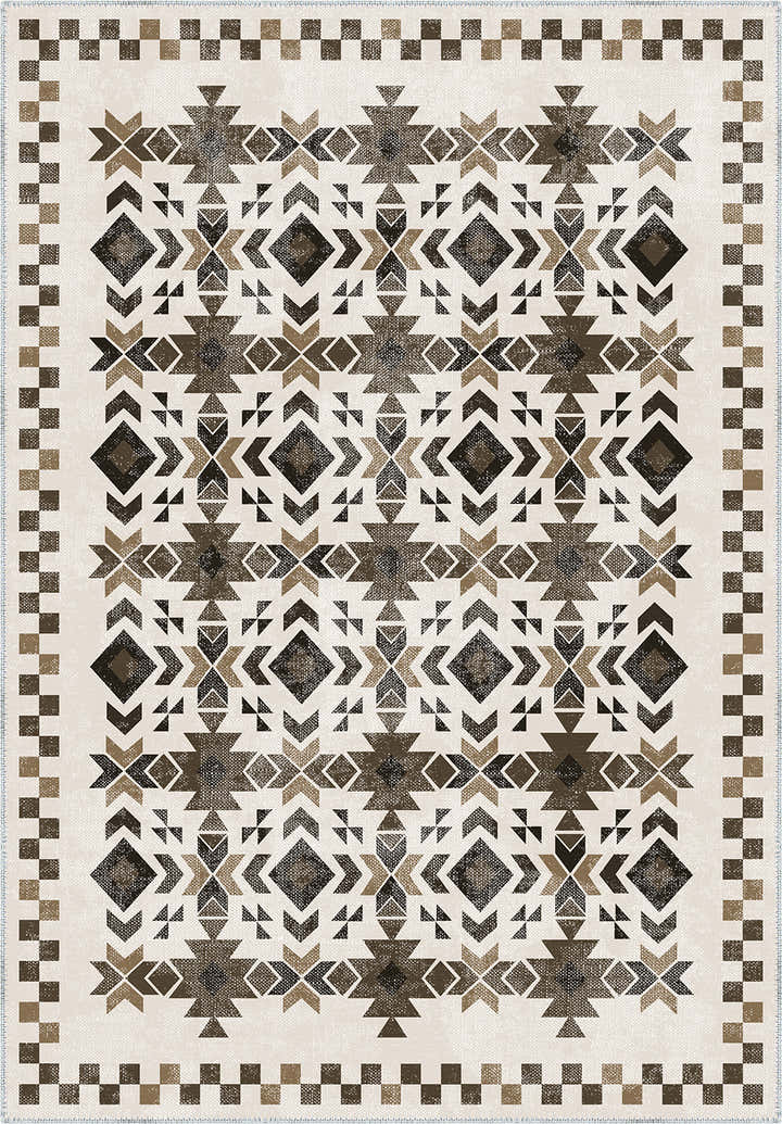 David Brown Boho Rug