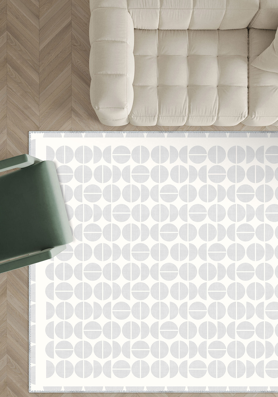 Lucas Grey Modern Rug