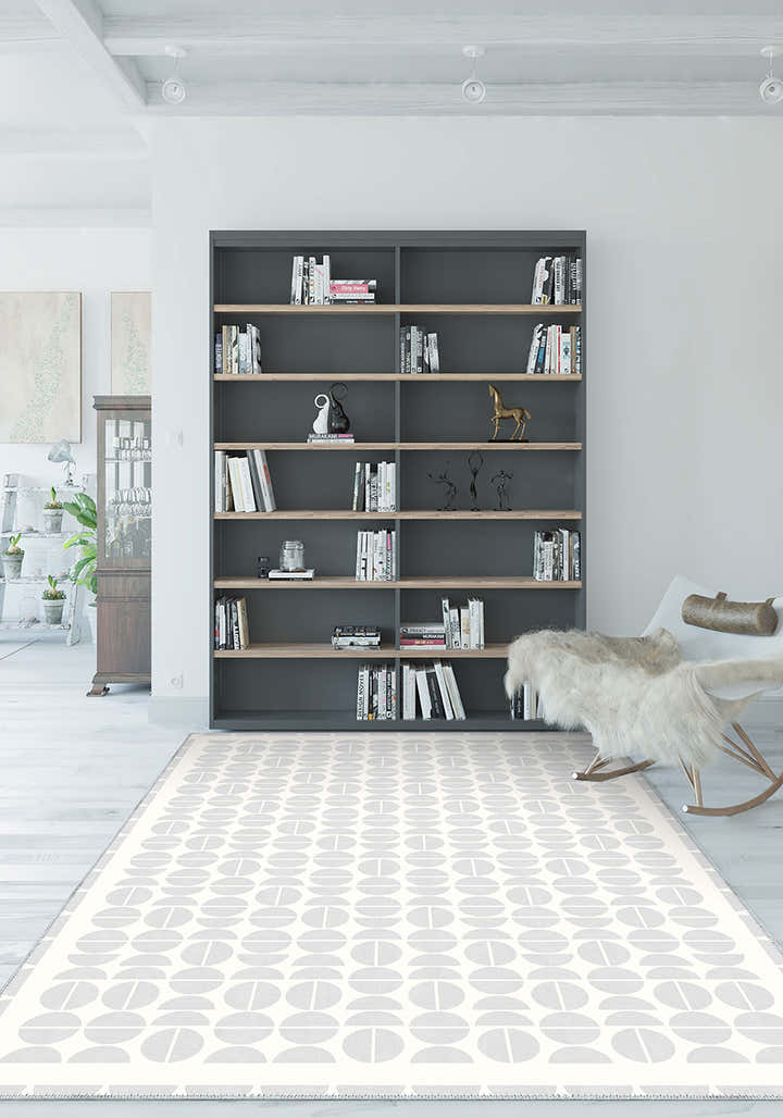 Lucas Grey Modern Rug