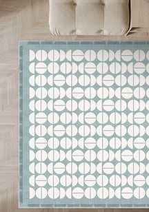 Lucas Bordered Modern Rug