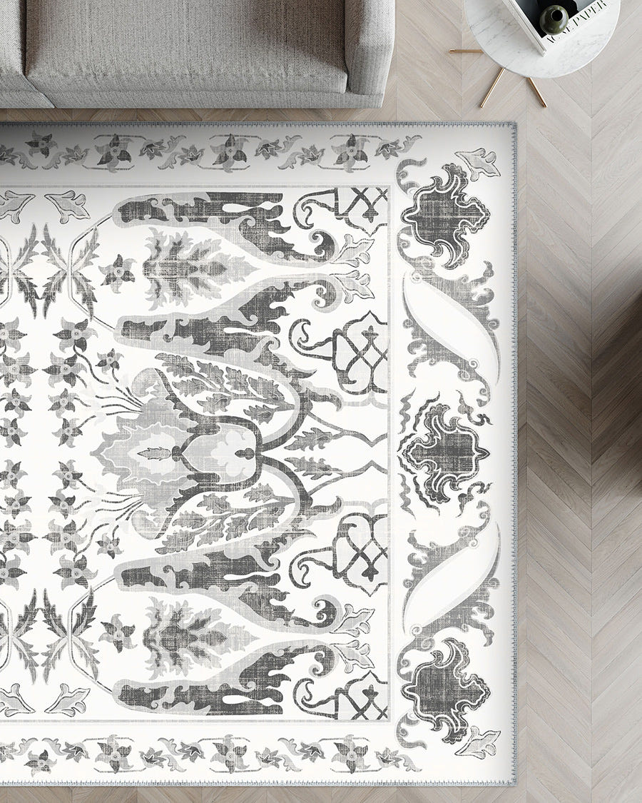 Henry Grey Boho Rug