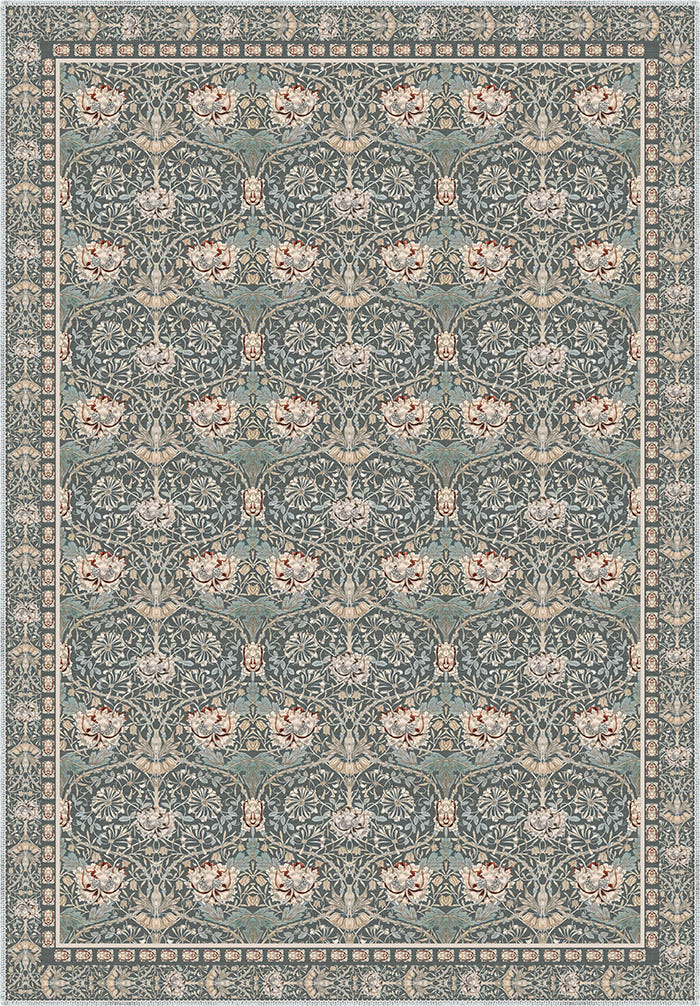 Zachary Green Vintage Rug