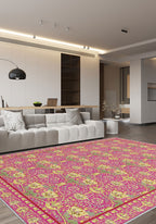 Zachary Vintage Pink Rug