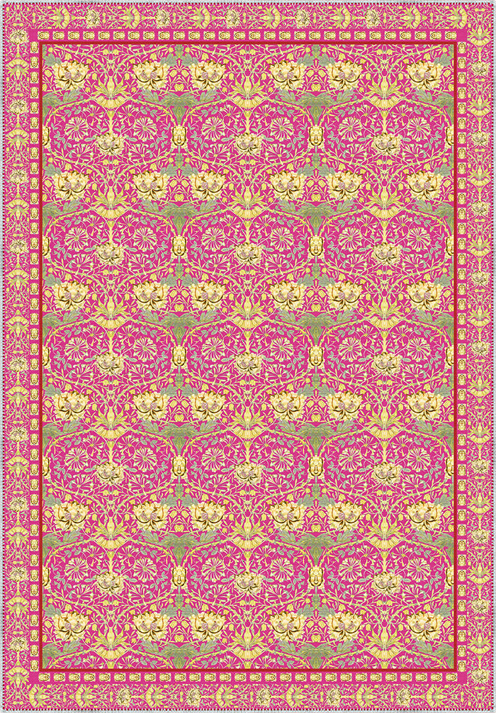 Zachary Vintage Pink Rug