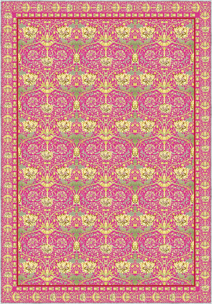Zachary Vintage Pink Rug