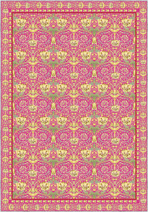 Zachary Vintage Pink Rug