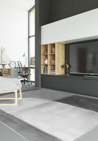 Ianthe Grey Abstract Rug